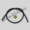 Провод силиконовый 12AWG (3,3 кв.мм), черный, 0,5 м. Silicone Wire (RCK049101)